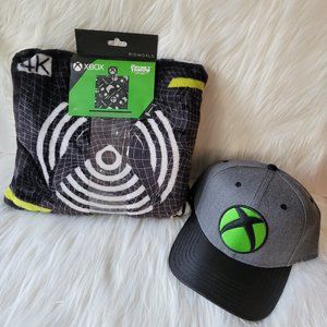 Xbox Blanket & Hat Gamer Gift Set